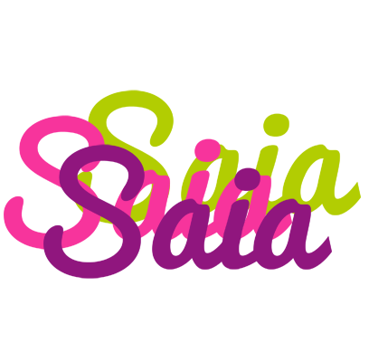 Saia flowers logo