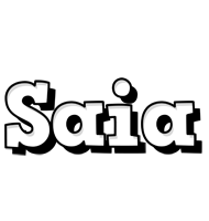 Saia snowing logo