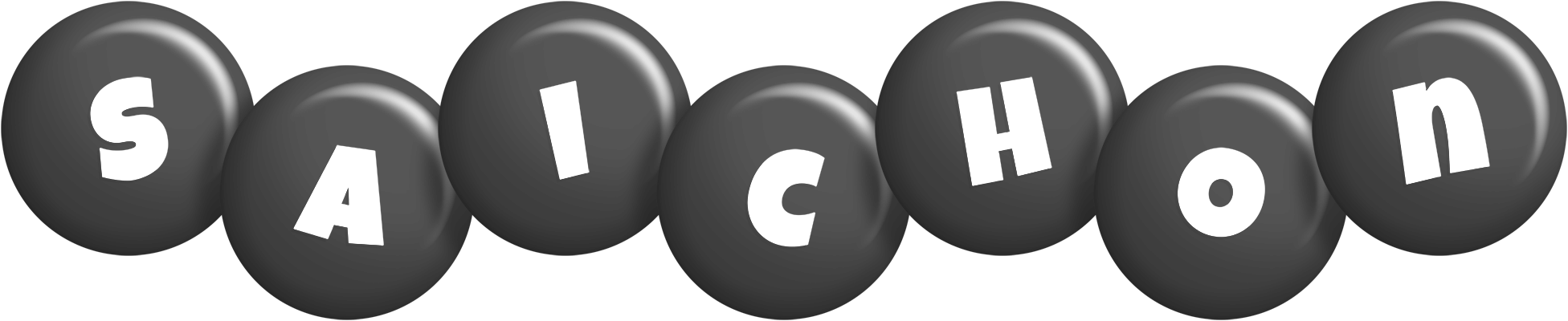 Saichon candy-black logo
