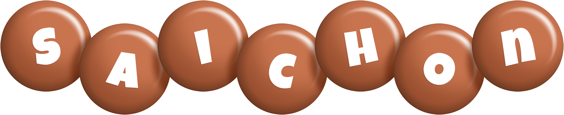 Saichon candy-brown logo