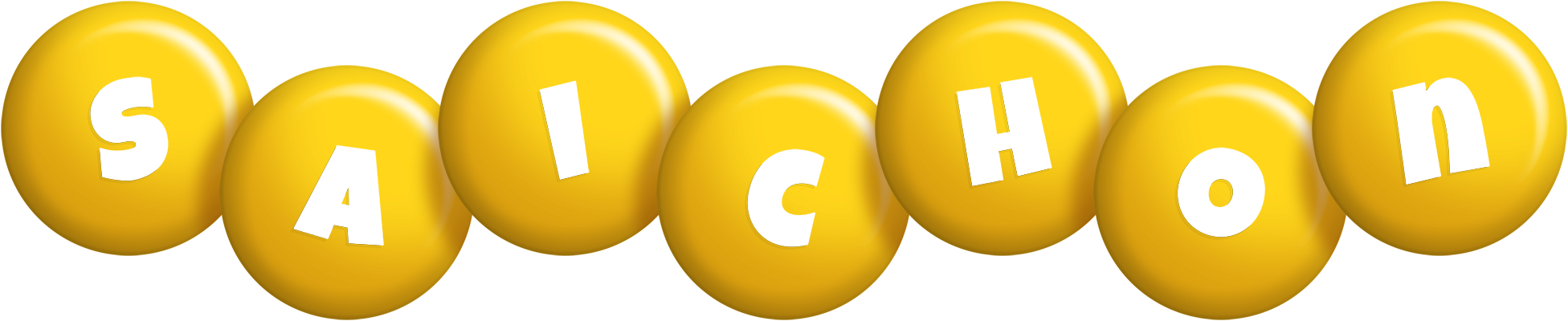 Saichon candy-yellow logo