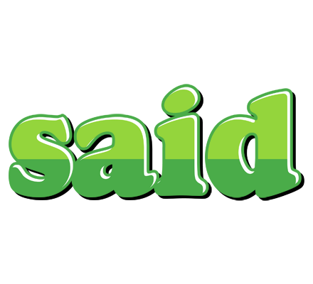 Said apple logo