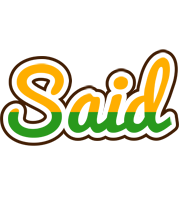 Said banana logo