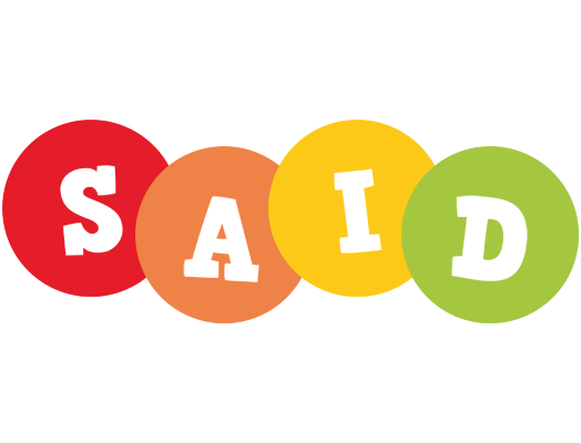 Said boogie logo