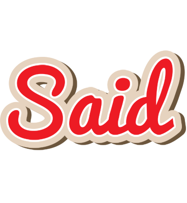 Said chocolate logo
