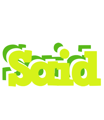 Said citrus logo