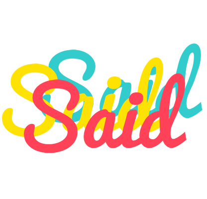 Said disco logo