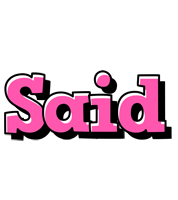 Said girlish logo