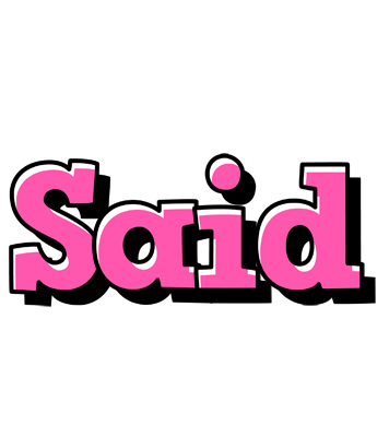 Said girlish logo