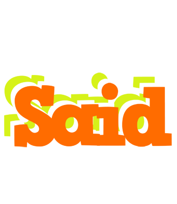 Said healthy logo