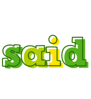Said juice logo
