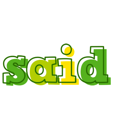 Said juice logo