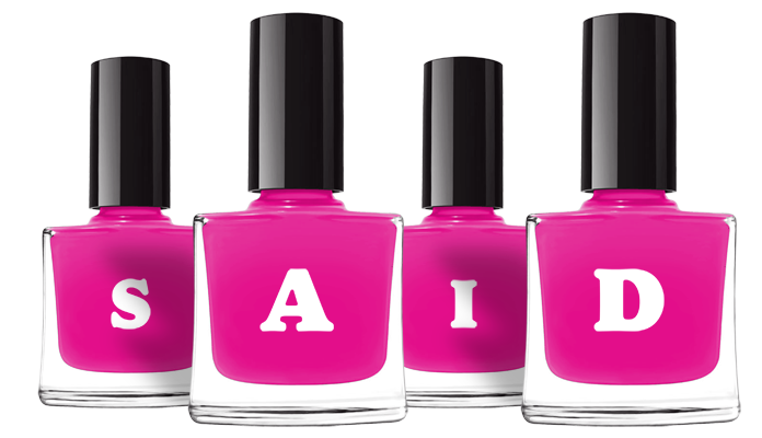 Said nails logo