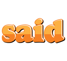 Said orange logo