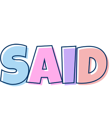 Said pastel logo