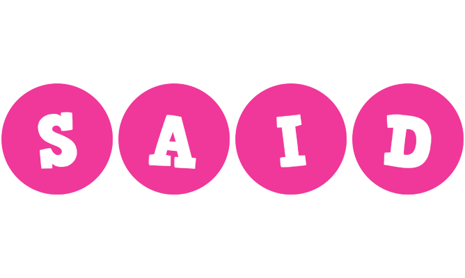 Said poker logo