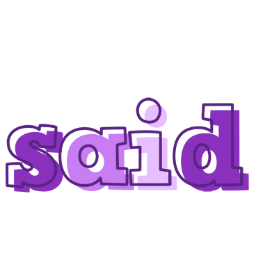 Said sensual logo