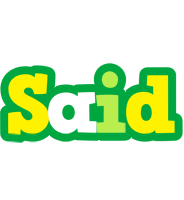 Said soccer logo
