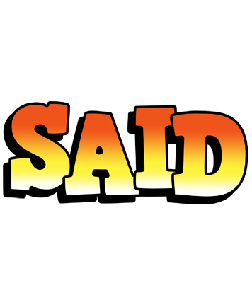 Said sunset logo