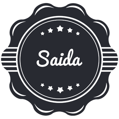 Saida badge logo