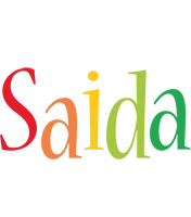 Saida birthday logo