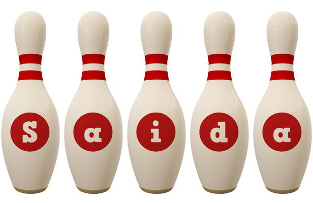 Saida bowling-pin logo