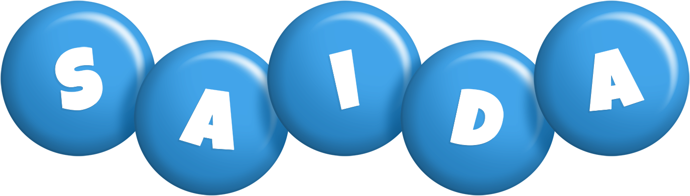 Saida candy-blue logo