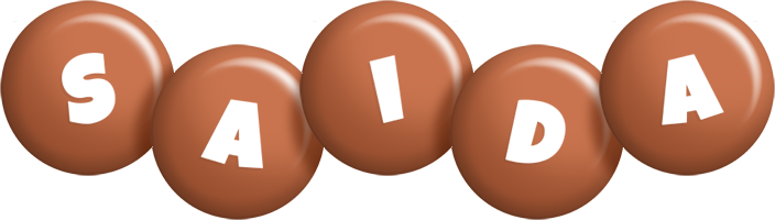 Saida candy-brown logo