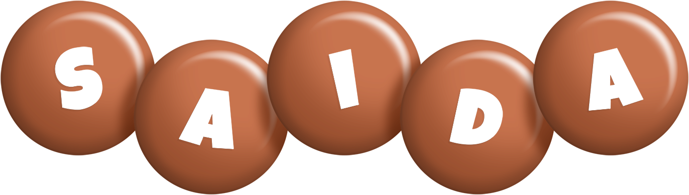 Saida candy-brown logo