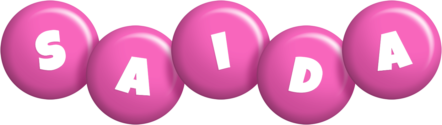 Saida candy-pink logo