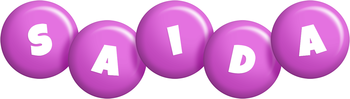 Saida candy-purple logo