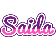 Saida cheerful logo