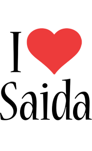 Saida i-love logo