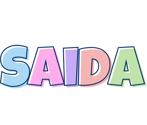 Saida pastel logo