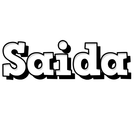 Saida snowing logo