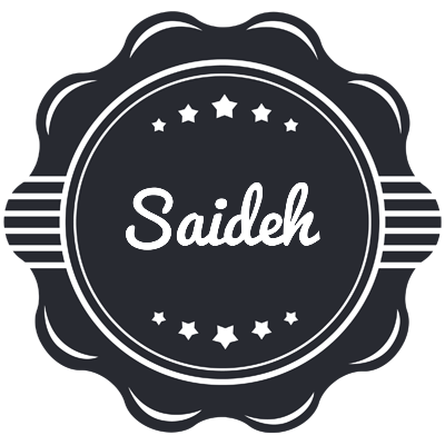 Saideh badge logo