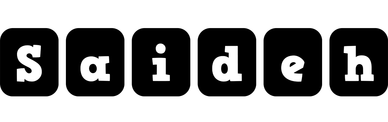 Saideh box logo