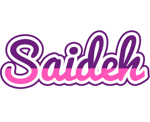 Saideh cheerful logo