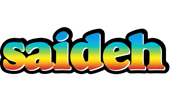 Saideh color logo