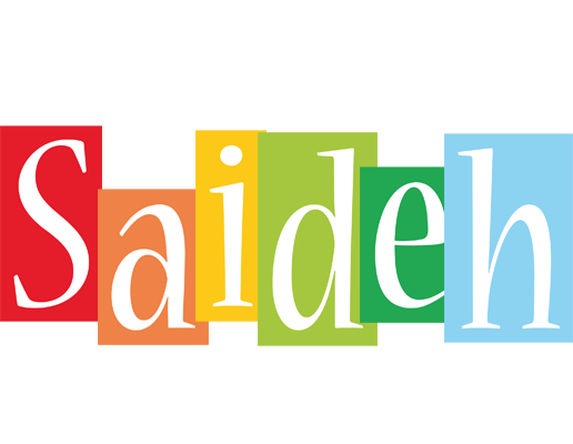 Saideh colors logo