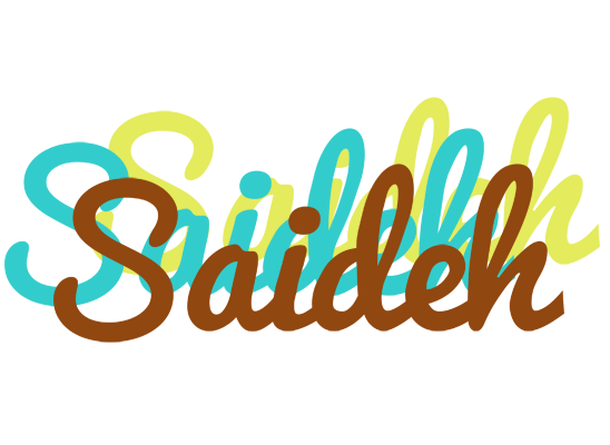 Saideh cupcake logo