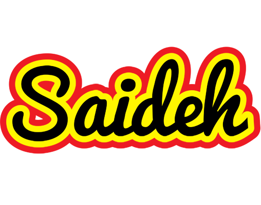 Saideh flaming logo