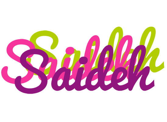 Saideh flowers logo