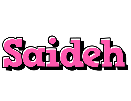 Saideh girlish logo