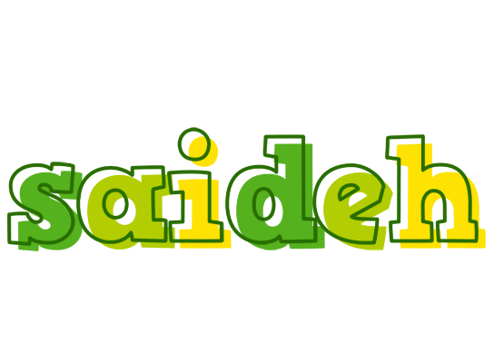 Saideh juice logo