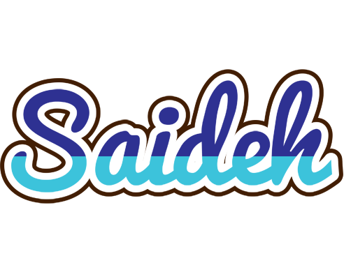 Saideh raining logo