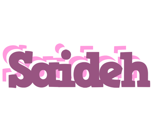 Saideh relaxing logo