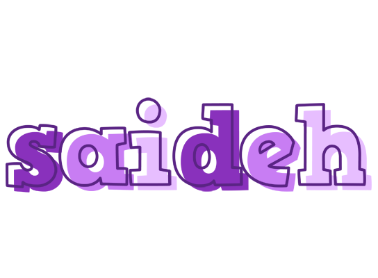 Saideh sensual logo