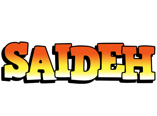 Saideh sunset logo
