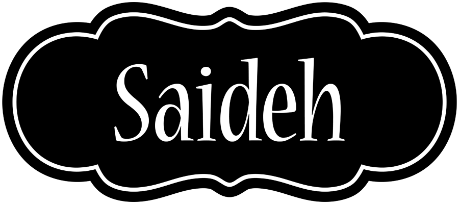 Saideh welcome logo